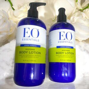 (2 Pack) EO Essential Oils - LEMON VERBENA - BODY LOTION - 16 oz
